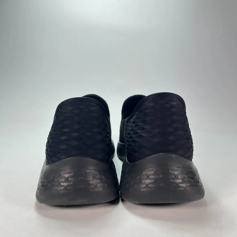 Skechers GO WALK Flex No Hand Black Casual Walking Shoes 216491WW Mens Size 10.5